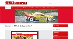 Desktop Screenshot of macdebaanbrekers.nl